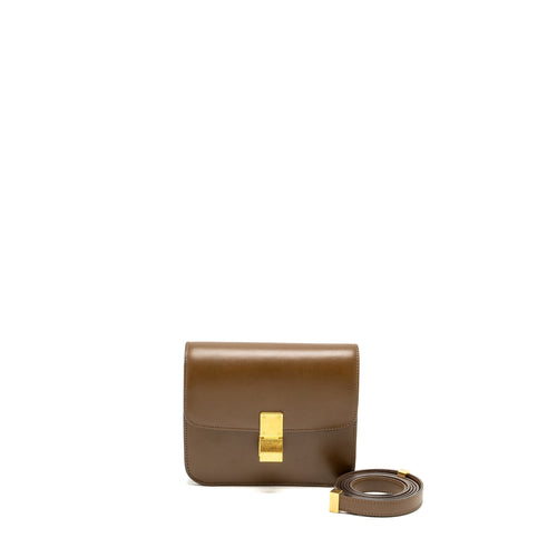 Celine Teen Classic Box Bag Calfskin Camel