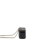 Chanel Long Vanity Case Caviar Black LGHW