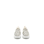 Dior Size 36 Solar Loafers Oblique Embroidery Grey Stone
