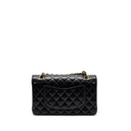 Chanel Medium Classic Double Flap Bag Caviar Black GHW(microchip)
