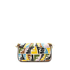 Fendi baguette bag canvas mulcicolour beige / brown GHW