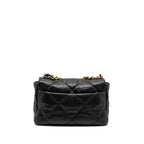 Chanel Large 19 Bag Goatskin Black Multicolour Hardware