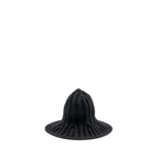 Dior Letter Logo Wire-Brimmed Beanie Wool Black