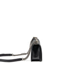 Chanel Medium Boy bag calfskin black ruthenium SHW