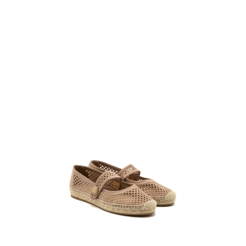 Dior Size 38 Caro espadrilles Fabric Light Pink GHW