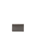 Saint Laurent/YSL Envelop Chain Bag Calfskin Grey SHW