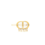 Dior CD/ J’adior hair clip with pearl
