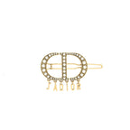 Dior CD/ J’adior hair clip with pearl