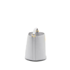 Celine Teen Bucket Bag Calfskin Light Grey