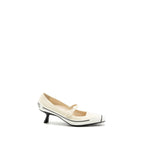 Dior size 37 pump canvas cream / white