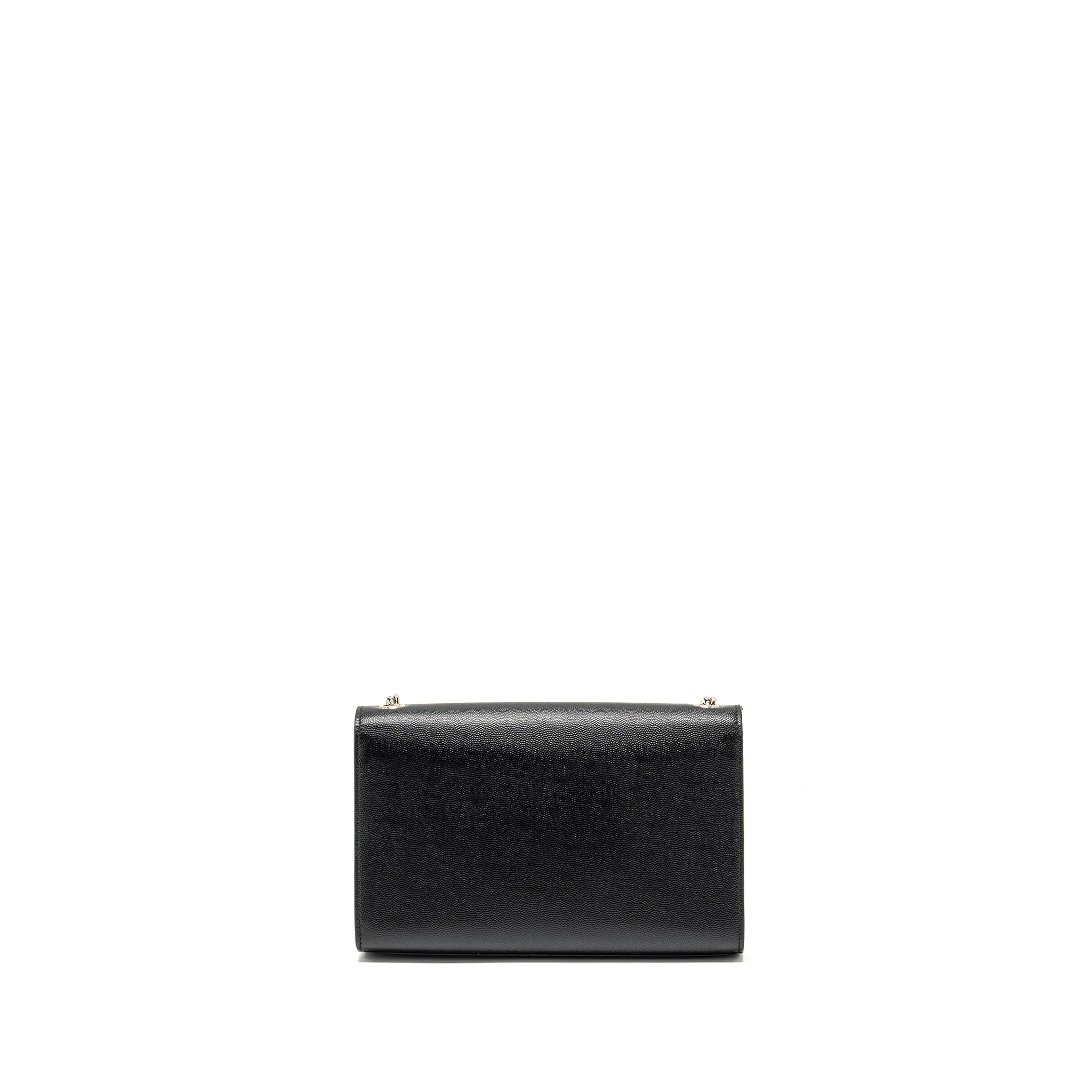 SAINT LAURENT /YSL Kate Medium Chain Bag With Tassel Calfskin Black SHW