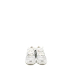 Chanel SIze 38 24c Sneaker Calfskin Silver
