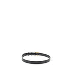 Celine Size 85 Triomphe Belt Smooth Calfskin Black