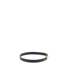 Celine Size 85 Triomphe Belt Smooth Calfskin Black