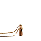 Chanel 19 Wallet on Chain Lambskin Dark Beige Multicolour Hardware (Microchip)