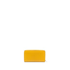 Celine zip long wallet calfskin yellow