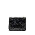 Saint Laurent/YSL Medium Niki Chain Bag Vintage Calfskin Black SHW