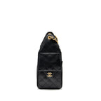 Chanel Small 25 Bag Caviar Black GHW (microchip)