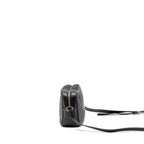 GUCCI Soho Disco Camera Crossbody Bag Calfskin Black LGHW