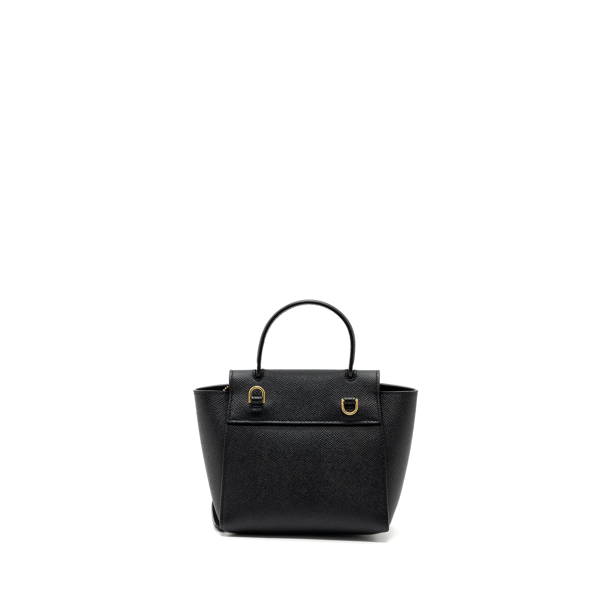 Celine Pico Belt Bag Calfskin Black