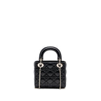 Dior Mini Lady Dior Lambskin Black SHW