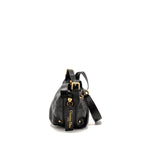 Dior Small D-Journey Bag Crinkled Calfskin Black GHW