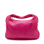 Bottega veneta intrecciato large shoulder bag Nappa pink SHW