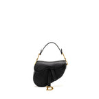 Dior Mini Saddle Bag Calfskin Black GHW