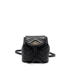 GUCCI GG Marmont Backpack Calfskin Black GHW