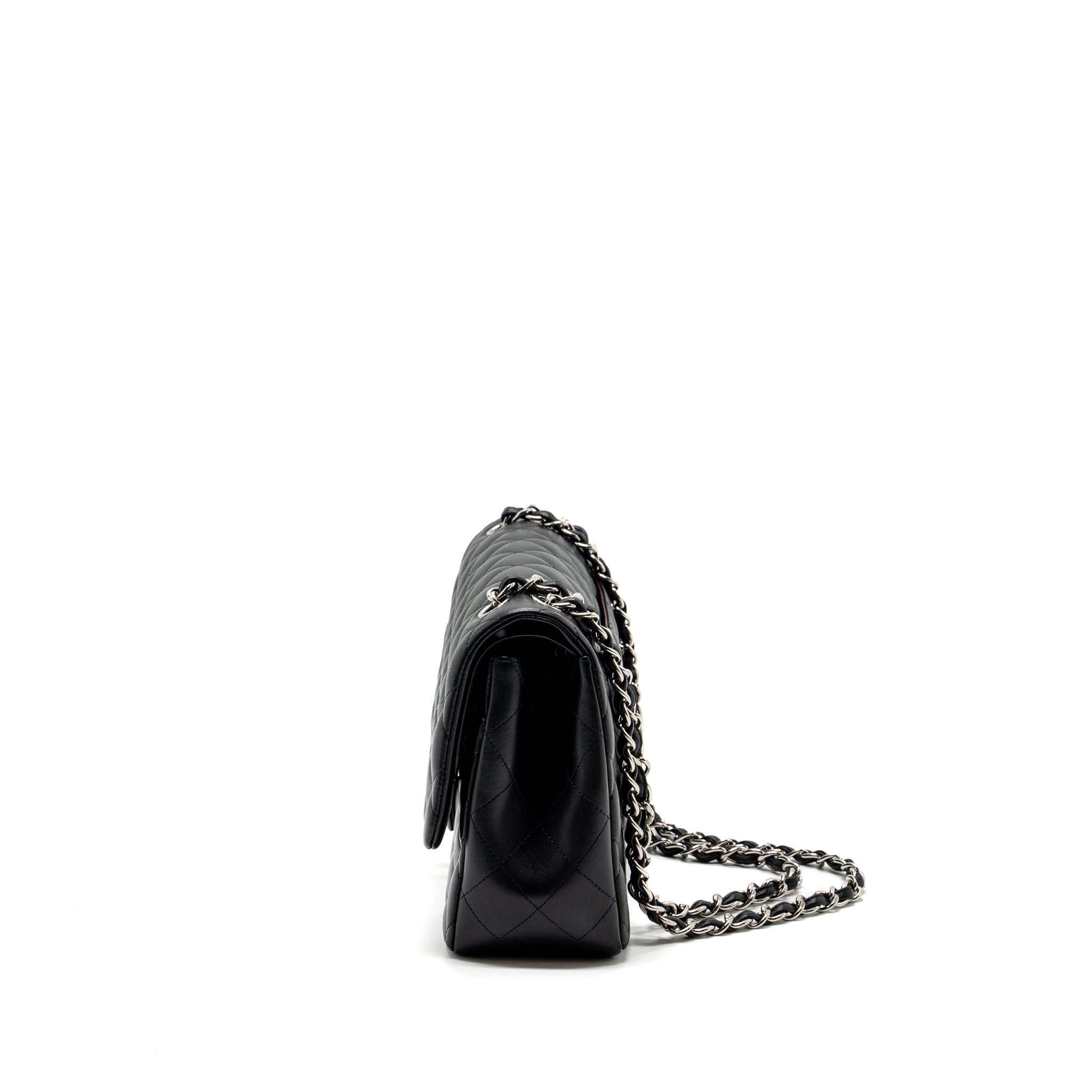 Chanel Jumbo Classic Double Flap Lambskin Black SHW