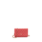 Chanel Classic Wallet on Chain Caviar Pink GHW