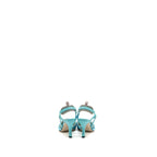 Fendi size 35 colibri lite sandal sequin blue
