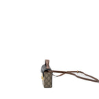 Gucci Padlock Mini Top Handle Bag GG Supreme Canvas/ Leather Multicolour GHW