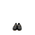 Gucci size 38 jordaan loafer black GHW