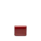 Celine Mini classic box bag calfskin red
