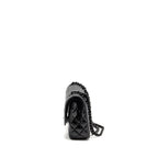 Chanel Medium Classic Double Flap Bag Patent SO Black