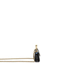 Chanel Detailed Top Handle Mini Clutch with Chain Lambskin Black GHW (Microchip)