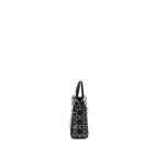 Dior Mini Lady Dior Stain Crystal Black SHW