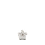 Chanel Star Coin Purse/Bag Charm Lambskin Silver SHW(microchip)