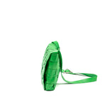 Bottega Veneta Maxi Cassette Bag Lambskin Green SHW