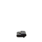 Chanel Small Classic Compact Wallet Lambskin Black LGHW (Microchip)