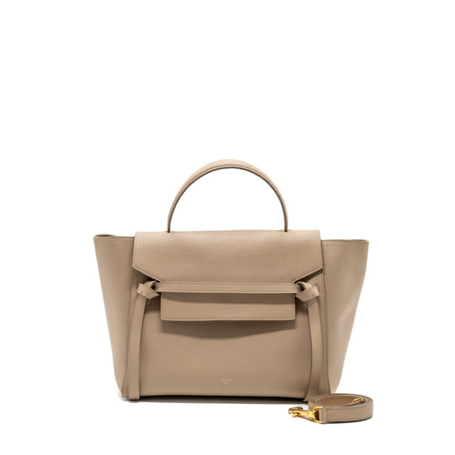 Celine Mini Belt Bag Calfskin Light Taupe