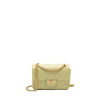 Chanel Mini 2.55 Reissue Aged Calfskin Green GHW