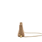 Chanel Pearl Crush hobo bag lambskin beige GHW (microchip)
