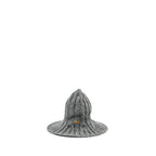 Dior Letter Logo Wire-Brimmed Beanie Wool Grey