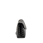 Saint Laurent Medium LouLou Shoulder Bag Calfskin Black SHW