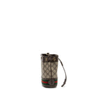 Gucci Ophidia Mini GG Bucket Bag Beige / Ebony GG Supreme Canvas GHW