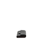 Chanel Classic Flap Wallet Caviar Black SHW (Microchip)
