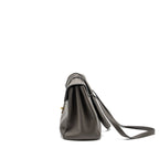 Celine Medium Soft 16 Bag Grained Calfskin grey