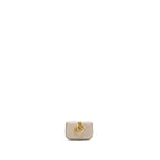 FENDI Mini Baguette Keyring charm Calfskin Beige GHW